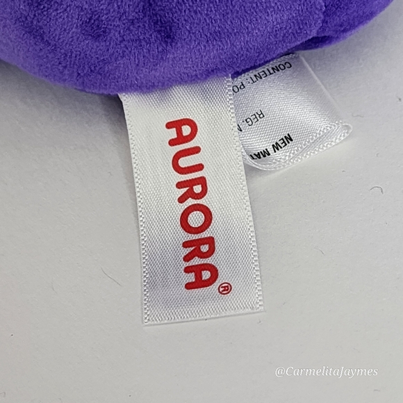 π VAMPIRE BAT π§ββοΈ Purple Bat w Spider Web Eyes Squishiverse by Aurora β NWT β - Picture 5 of 5